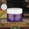 Bottiglie di stoccaggio 30 g di vetro viola con argento oro o copertina bianca bottiglia vuota Cosmetiche contenenti maschera per maschera 20pcs/lotto.