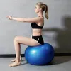 55 cm explosieproed Sports Yoga Ball met pomp Pilates Fitness Gym Balance stabiliteit Zwitserse oefenmassage 240410