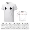 Polos da uomo Clubspade White Ver.T-shirt edizione top oversized magette camicie sudore