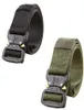 Ceinture tactique hommes équipement militaire d'équipement de boucle métalle