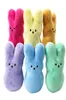 Party Favor Cadeaux de Pâques 15 cm Peep en peluche en peluche lapin lapin mini lapin lapin pour les enfants 01036095320