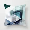 Pillow 45 45cm Modern Simple Blue Geometric Marble Cover Home Sofa Colorful Pillowcase Bedroom Office Decorations