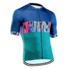 Kolarstwo Jersey Men Mountain Bike Jersey MTB Rowerowe koszule z krótkim rękawem Tops Szybkie sucha 240411