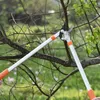 الطول الطويل مقص التحوط أنمان القص مضاد للانزلاق حديقة تقليم أداة Ratchet Cut Tree Branch Garden Tools 240409