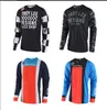 TLD2020 NYTT MOTORCYCLE RACING POLYESTER QUICKDRYING DOWN SUPT Troy Lee Designs Riding Suit LongSleeved Shirt Men039s Summ2964007