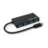 Nav med hög hastighet 4 portar USB 3.0 nav multi USB c typec splitter expander flera USB expander datortillbehör för bärbar dator PC