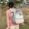 Cat Carriers Backpack Pet Bag Travel Dog/Cat Levert transparant grote capaciteit draagbaar