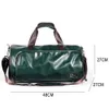 Outdoor Bags Pu Gym Bag Backpack Fitness Dry Wet Separation For Shoes Shoder Gymtas Tas Sac De Sport Mochila Sportbag X245A Q0705 Drop Otych