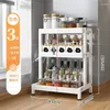 Armazenamento de cozinha Sh 2024 anos Aoliviya Official Spice Rack de bancada Temperado Sal de óleo multifuncional