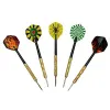 Darts 15pcs/Set Flight Professional Steel Tip Darts Sport Dartboard Dart Works For All Skill Levels Entertainment Game