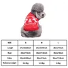 Dog Apparel Christmas Pet Clothes Soft Warm Comfortable Cute Sweater Costume Winter Coat Funny Convenient For Veterinary