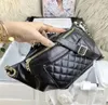 2018 Design Taille Bag Fashion Chest Tas 57832 Geel verfrommelde lambskine -riemzakken vrouwen taille pocket 4 kleuren9017607