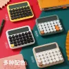 Calculators Boutique Stationery Square Calculator Girl Office Finance High Beauty Mini Portable Portable Calculator Student Stationy