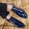 Chaussures habillées en cuir masculin confortable confortable noir fond doux hommes hommes affaires usure formelle mariage