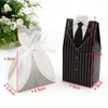 Party Decoratie 20pc Bruid/bruidegom Parperboard Wedding Favor Box Candy Bags Supplies cadeau