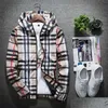 Men'S Jackets Autumn Fashion Mens Jacket Street Brand Windbreaker Thin Hip-Hop Top 220124 Drop Delivery Apparel Clothing Outerwear Coa Dhukb