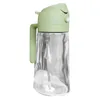 Bottiglie di stoccaggio da 450 ml Insalata Spray Bottle friggitrice con spazzola verde a prova di perdita di aceto Gadget Gadget Olio Distributore Portante BBQ Glass