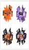 Gift di Halloween più recente per bambini Bat Head Terror Terror Bowknot Girl Girls Ghost Pumpkin Party Clips Clip Accessori 6PCSL7045356