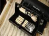 Bobi Brown Makeup Brushes sätter märken 9 st borstfat förpackningssats med spegel vs sjöjungfru3780820
