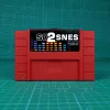 Аксессуары новейший SD2SNES REV X Версия Pro Diy 1200 в 1 Game Cartridge для 16 -битной игровой консоли