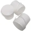 Sacs de rangement 3 pcs seaux seaux en plastique pour enfants FAVORS BLATIONS BLACHEMS Organisateur Powder Pp Child Small Patrins Toy