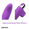 Mini vibrateur, godes, vibrateur de balle, chargeur USB, masseur de doigt en silicone, couple de doigt imperméable multifonctionnel sexy à