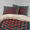 Ensemble de literie Textile à la maison 2 / 3pcs MODERNE MODIFICATION CARIÈRE 3D PROLYESTER POLYESTER GEOMETRIC MOTEL DUVET COVER COUVERTURE