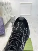 SS24 Women's Run Crystal Sneaker Drill Daddy Shoes أكثر أحذية مصممة للأحذية غير الرسمية حظر الأحذية غير الرسمية الحجم 35-40