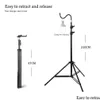 Lanternes portables caméras pliant stand de lumière 2m 2m Tripod Tripod Aluminium Posteur de lampe de support