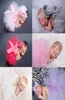 حديثي الولادة توتو تنورة الفتيات tulle tutu designer toddler ball ball jound 2pcs مجموعات شاش pography استوديو ملابس الطفل pho6190392