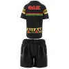 Shorts Penrith Panthers 2021 Niños Home Rugby Jersey 2021 Kids Home Jersey Penrith Panthers Rugby Trauths Tamaño 162026