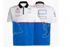 2024 Neues F1 Racing T Shirt Summer Team Polo Shirt gleicher Stil individuell angepasst