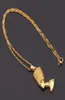 Hänghalsband exotiska egyptiska drottning Nefertiti för kvinnor män smycken guld färg hela smycken afrikansk gåvapender4285715