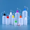 100 st tomma droppflaskor med nålspets bekvämt att fylla med flytande juice plastflaska 3 ml 5 ml 10 ml 15 ml 20 ml 30 ml 50 ml 60 ml 100 ml 120 ml