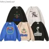 Rhude Luxury Designer Kid Hoodie Letter RHUDE Clothing Baby Boys Girls Sweaters Fashion Designers Sweatshirt Child Clothes Full Sleeve Pullover 5712