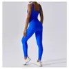 Lu Sport Bh Set Seamless Yoga One-Piece Jumpsuits Sports Fiess Dance Belly Stretch Drawing Workout Bodysuit Gym kläder Push Up Sportsw