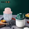 Rashovers Portable Electric Eggoter Beater 1L USB Wireless 2 in 1 Milk Frothers Aglio Celio Celio Crema Crema Falzante Gadget da cucina da cucina