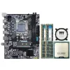 Motherboards X79 LGA 1356 Motherboard -Set Combo Xeon E5 2450 CPU 8Cores 16Threads 1pc x 8 GB RAM DDR3 1333MHz ECC REG PC3 KIT MOMORY M.2 NVME