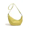 Hobo Solid Zipper Sewing Large Capacity Pin Buckle Bright Color PU Shoulder Bag Versatile Crossbody 2024 Bags For Women