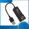 Adaptateur Ethernet USB Carte réseau USB 2.0 à RJ45 LAN pour Win7 / Win8 / Win10 ordinateur portable Ethernet USB