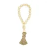 Figurine decorative perle da fattoria del nakele perle in legno naturale ghirlanda per bambini per bambini decorazioni per matrimoni