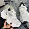 Paris Thick Sole Heightened Dad Shoes Female Designer Made Old Dirty Shoes 10XL New Mesh Breathable Casual Sports Running Shoes Thick Sole Slow Running Travel Shoes