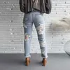 Jeans pour femmes vintage en denim pantalon de cargaison femmes bouton de trou solide poche pantalon de taille inélastique