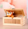 Новая электронная бесполезная коробка с звуком милой Tiger Toy Gift Destreduction Desk Z01239537353