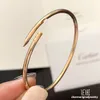 thin nail bracelet designer for woman designer bangle bracelet nail bracelet designer stainless steel gold jewelry gold bangle for woman luxury bracelets