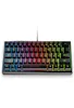 EPACKET K401 Clavier de manipulateur câblé Small Portable RVB Luminal ordinateur portable Office Games317N182C7182637