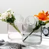 花瓶フラワーバッグフローラルデザイナーハンドバッグガラス花瓶のテーブル装飾大きな装飾財布