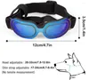 Hundekleidung Sonnenbrille für kleine große Hunde UV -Schutz Haustiergläser faltbar Brillenbrillen Augenkleidung