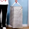 Laundry Bags 75/100L Foldable Basket Standing Organizer Buckets Waterproof Large Capacity Hamper For Home Bathroom