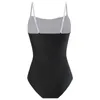 Women's Swimwear Sexy One-piece Swimsuit Skirt Dress Women Ruffle Black White Bathing Suit Beach Swim Pool 2024 Female Swimming